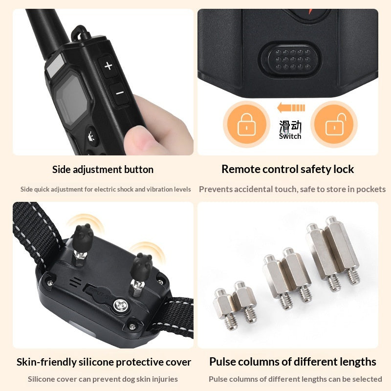 Smart Remote Dog Training Collar With Vibration Control