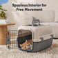 Airline Approved Pet Carrier With Secure Wire Doors