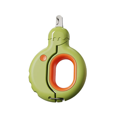 Donut Pet Nail Clippers With LED Light For