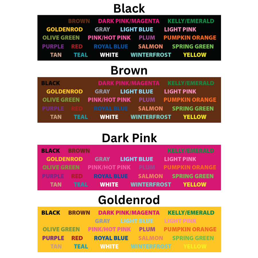 Personalized Martingale Collar with Name - Solid Colors