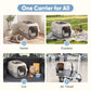 Airline Approved Pet Carrier With Secure Wire Doors