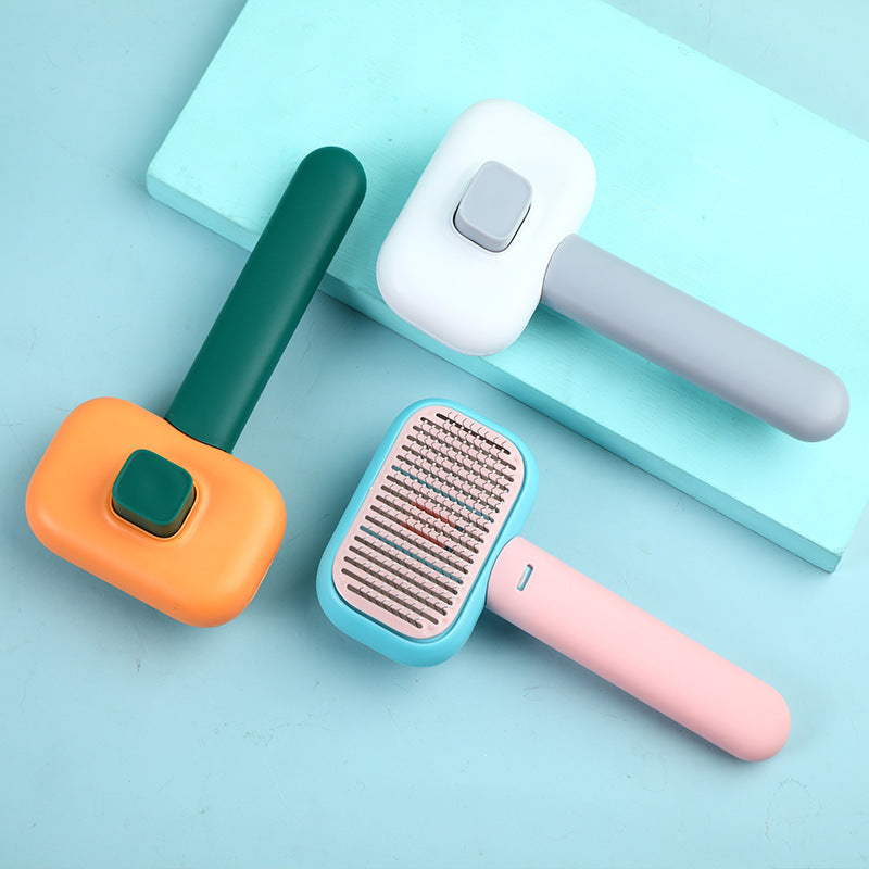 Stainless Steel Cat Dog Hair Massage Grooming Comb