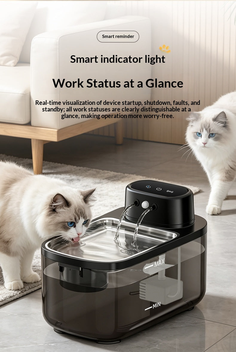 Wireless Smart Sensor Automatic Pet Water Fountain