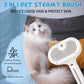 Cool Mist Steam Pet Brush Self Cleaning Comb