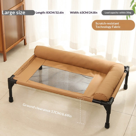 Portable All Season Pet Camping Bed Removable Washable
