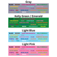 Personalized Martingale Collar with Name - Solid Colors