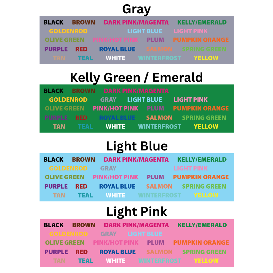 Personalized Martingale Collar with Name - Solid Colors