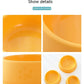 Frosted Plastic Pet Bowl For Cats Dogs Water