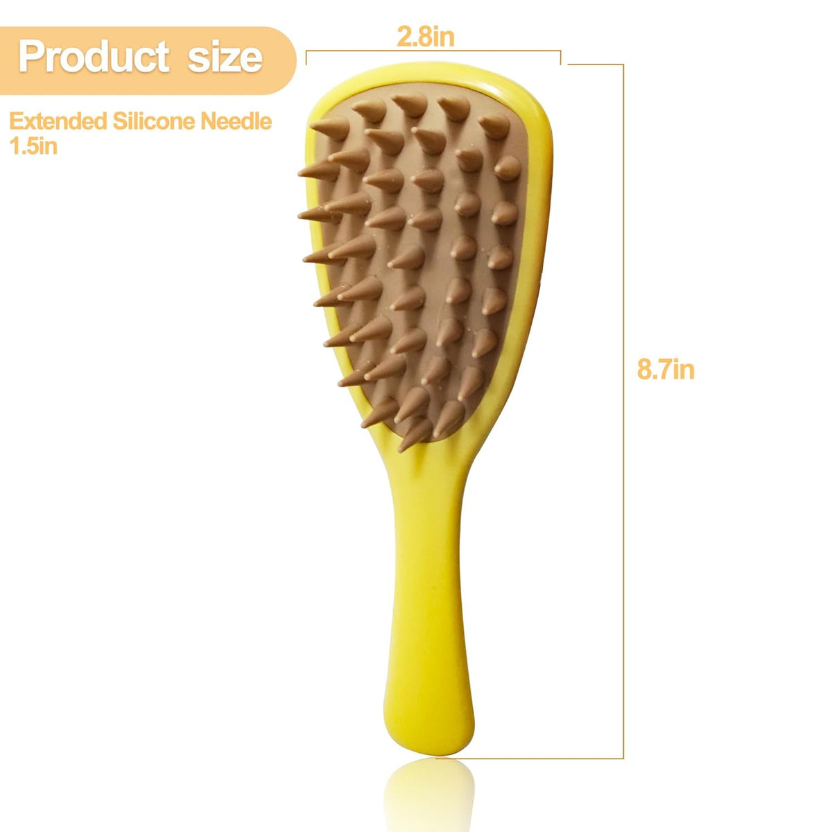 Silicone Pet Shampoo Brush For Dog Cat Bathing