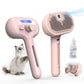 Cool Mist Steam Pet Brush Self Cleaning Comb