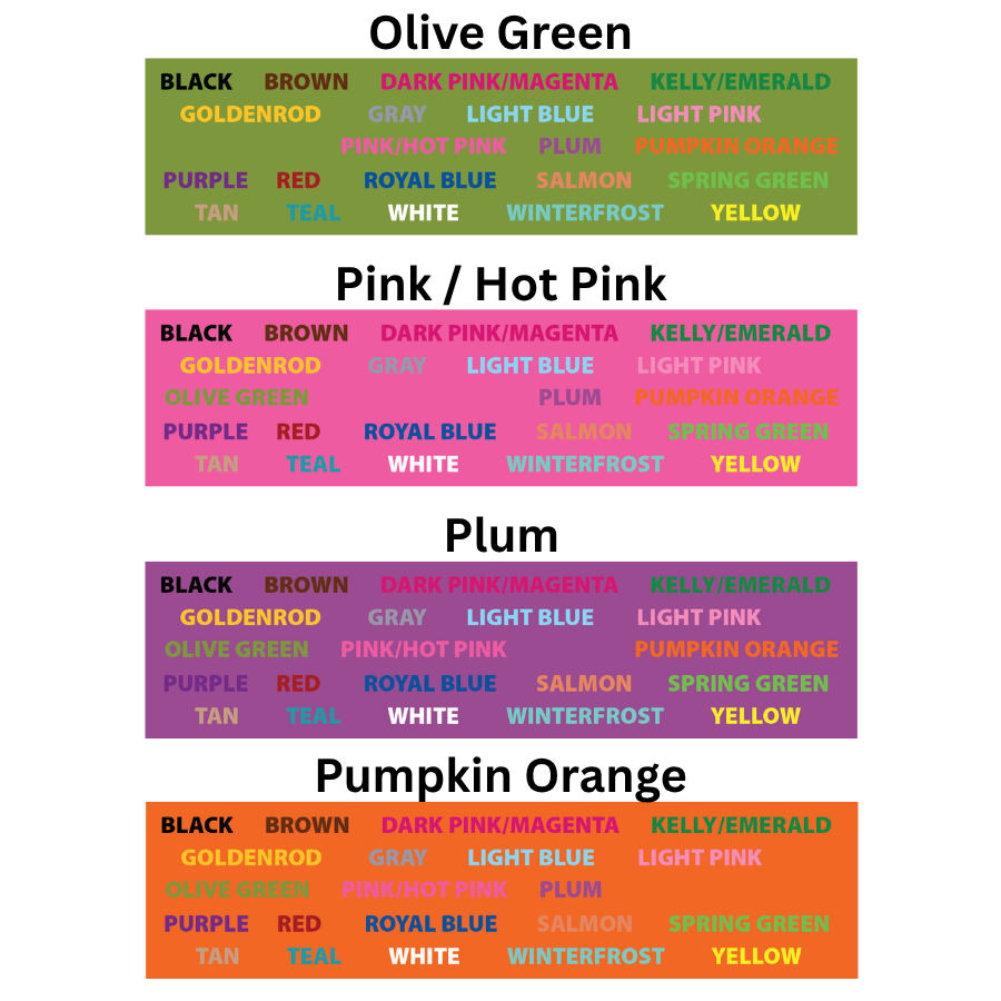Personalized Martingale Collar with Name - Solid Colors