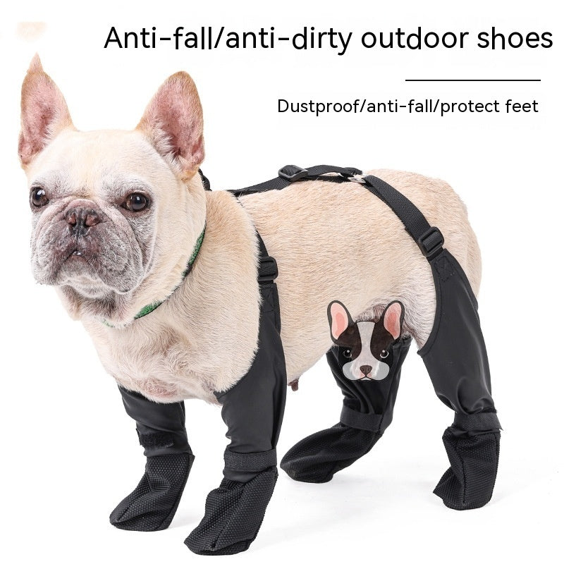 Waterproof Adjustable Dog Shoes For Outdoor Paw Protection