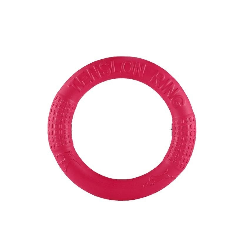 Soft Nip Resistant Pull Ring Flying Disc Dog