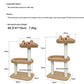Panda Cat Climbing Frame Bed Scratch Toy