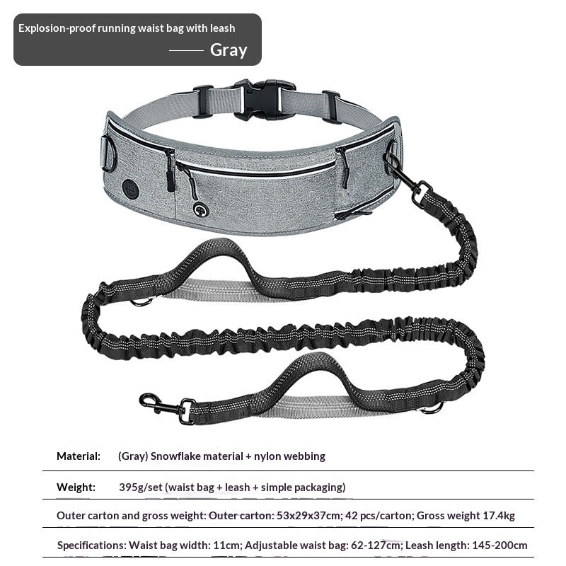 Reflective Multifunctional Retractable Pet Leash For Daily Walking