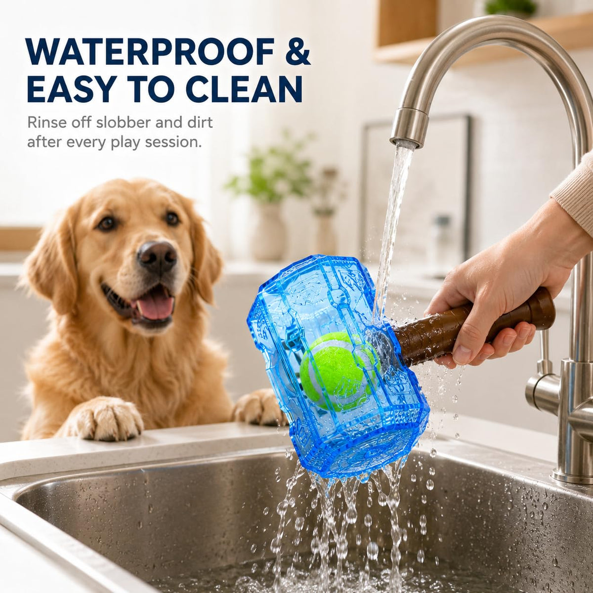 Tennis Ball Bottle Interactive Chew Toy For Dogs
