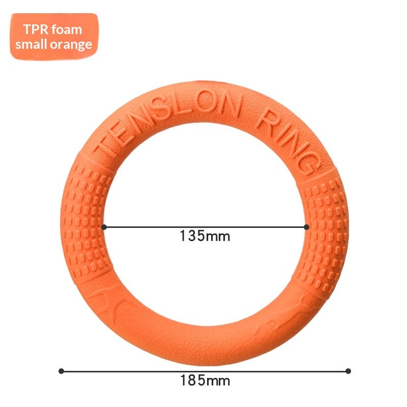 Soft Nip Resistant Pull Ring Flying Disc Dog