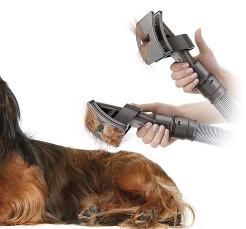 Pet Grooming Brush Vacuum Cleaner Hair Removal Attachment
