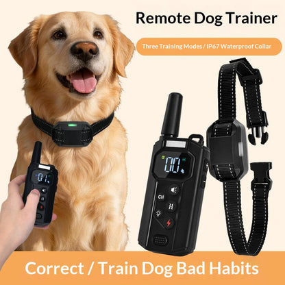 Smart Remote Dog Training Collar With Vibration Control