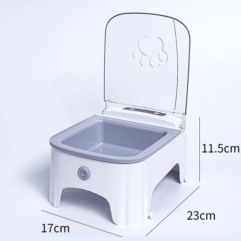 Automatic Cat Feeder Device For Scheduled Daily Meals