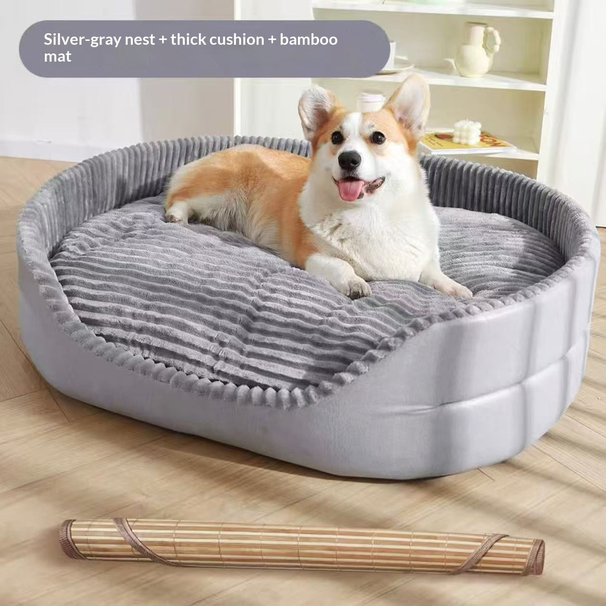 All Season Thickened Dog Bed For Home Use
