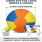 Large Dog Herding Ball With Handles Outdoor Training