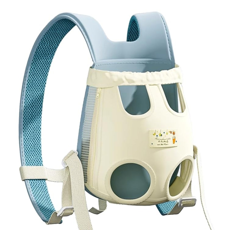 Breathable Pet Carrier Backpack With Adjustable Chest Harness