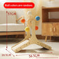 Solid Wood Cat Scratching Board With Turntable Toy