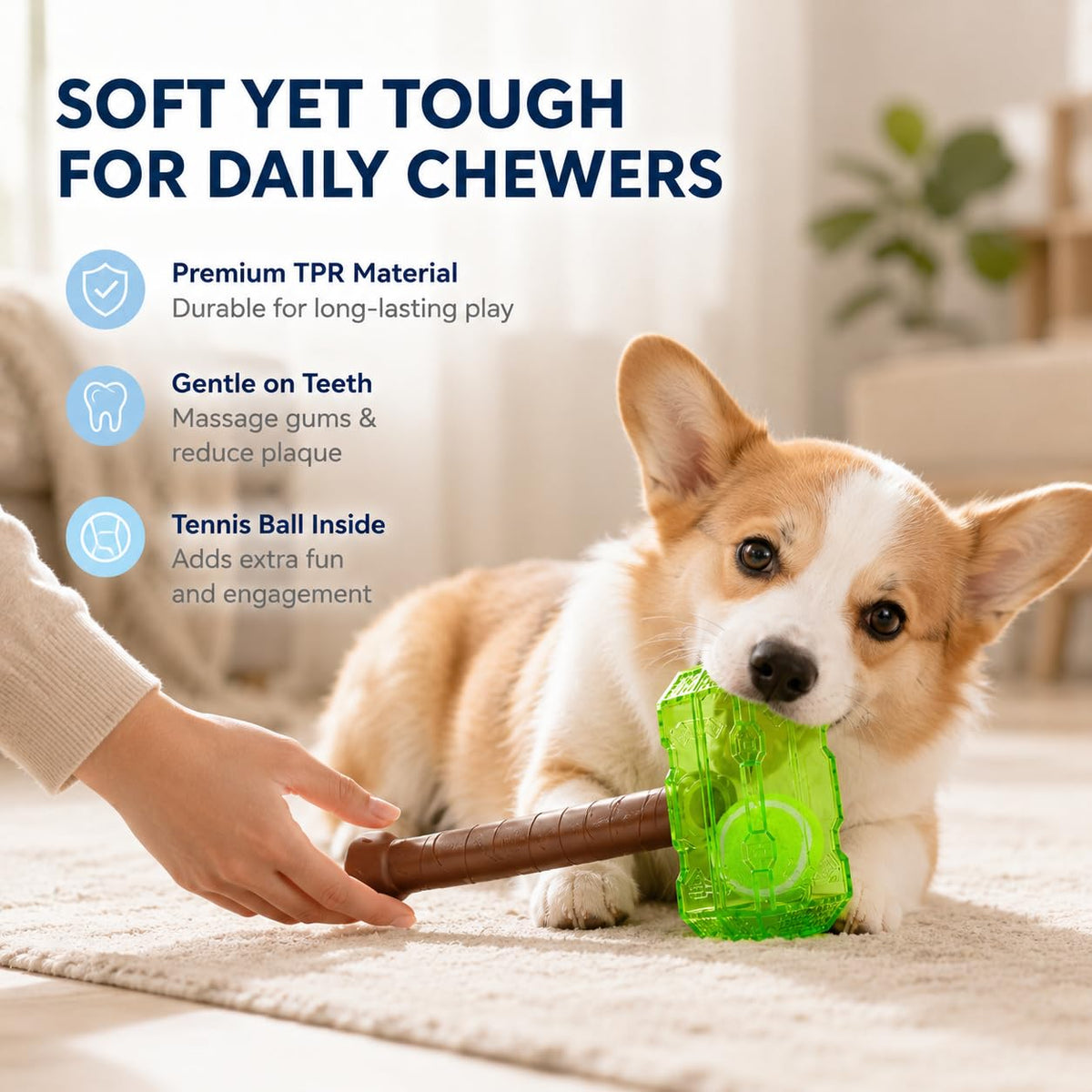 Tennis Ball Bottle Interactive Chew Toy For Dogs