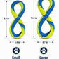 Textured Dental Tug Toy With Two Loop Design