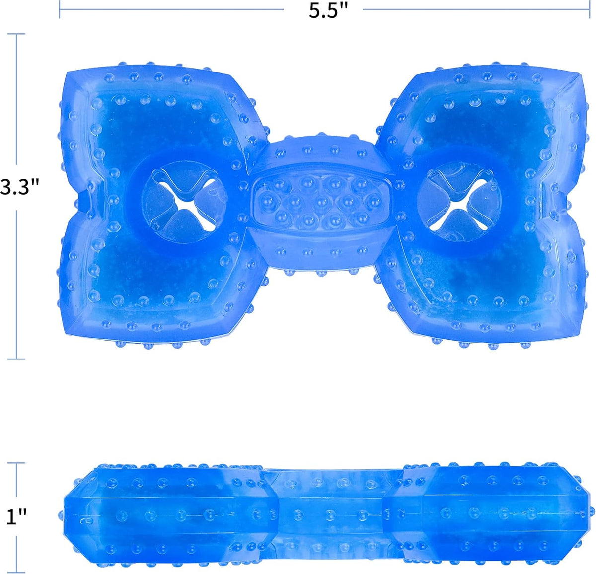 Cooling Puppy Teether Chew Toy With Treat Holder