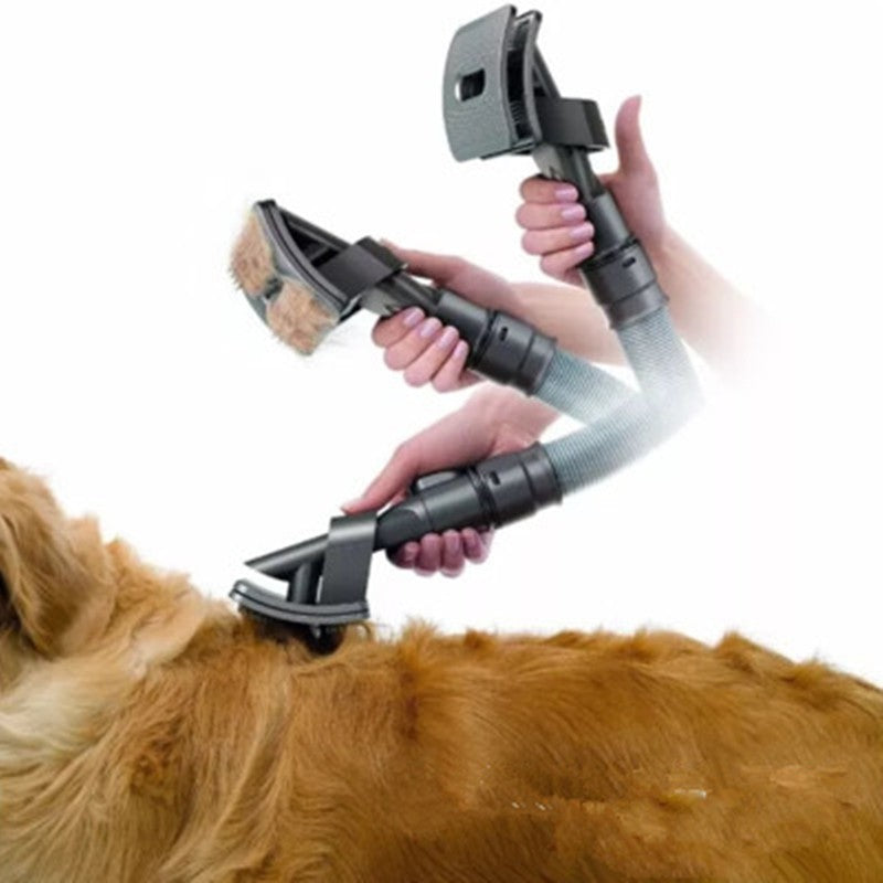Pet Grooming Brush Vacuum Cleaner Hair Removal Attachment