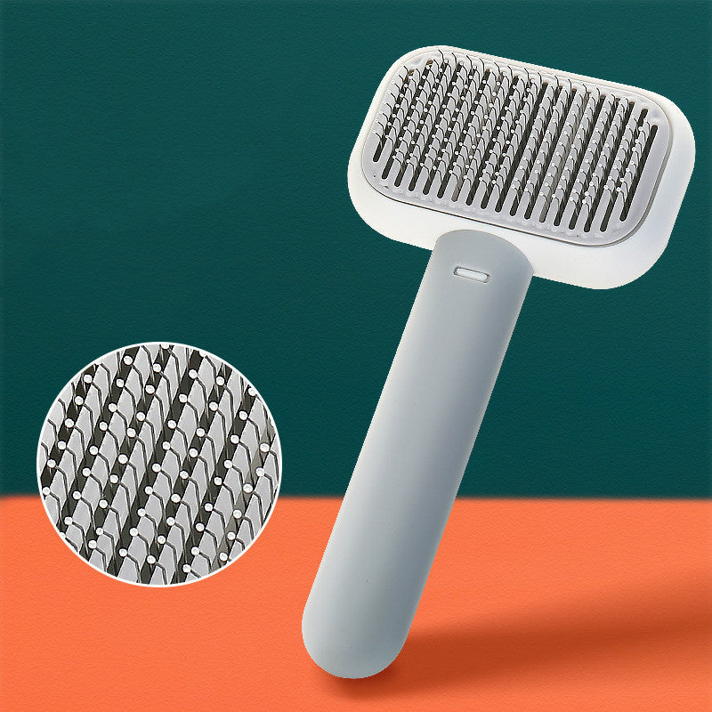 Stainless Steel Cat Dog Hair Massage Grooming Comb