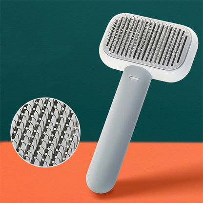 Stainless Steel Cat Dog Hair Massage Grooming Comb