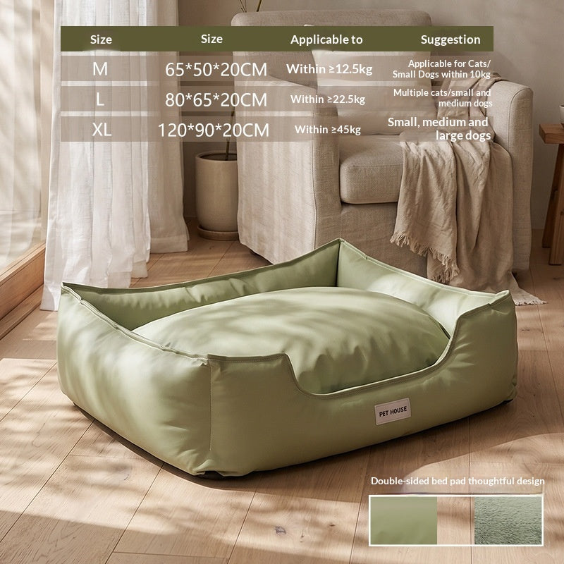 Extra Large Washable Dog Cat Bed All Seasons
