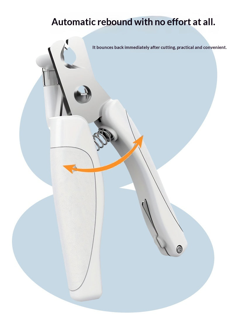 Rechargeable LED Pet Nail Clipper For Easy Grooming