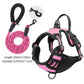 Heavy Duty Reflective Service Dog Harness Front Clip