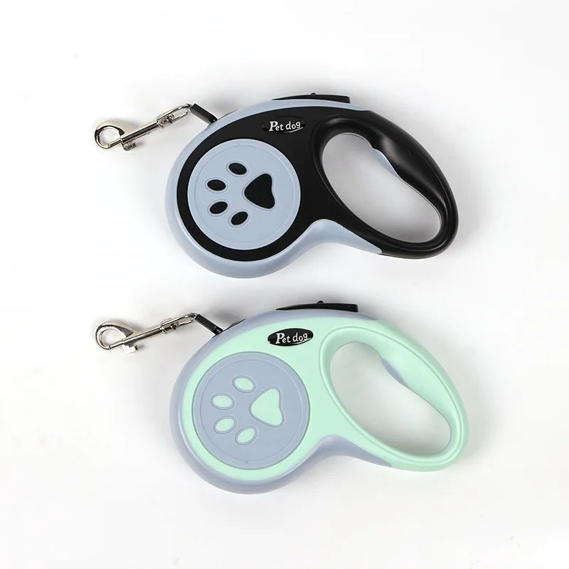 3m 5m Retractable Nylon Dog Leash For Walking
