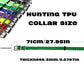 2.5cm Wide Waterproof TPU Dog Collar Adjustable Heavy