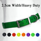 2.5cm Wide Waterproof TPU Dog Collar Adjustable Heavy