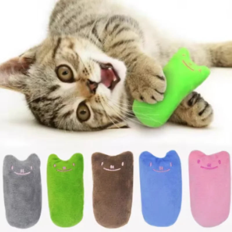 Interactive Plush Catnip Chew Toy For Cats Kittens