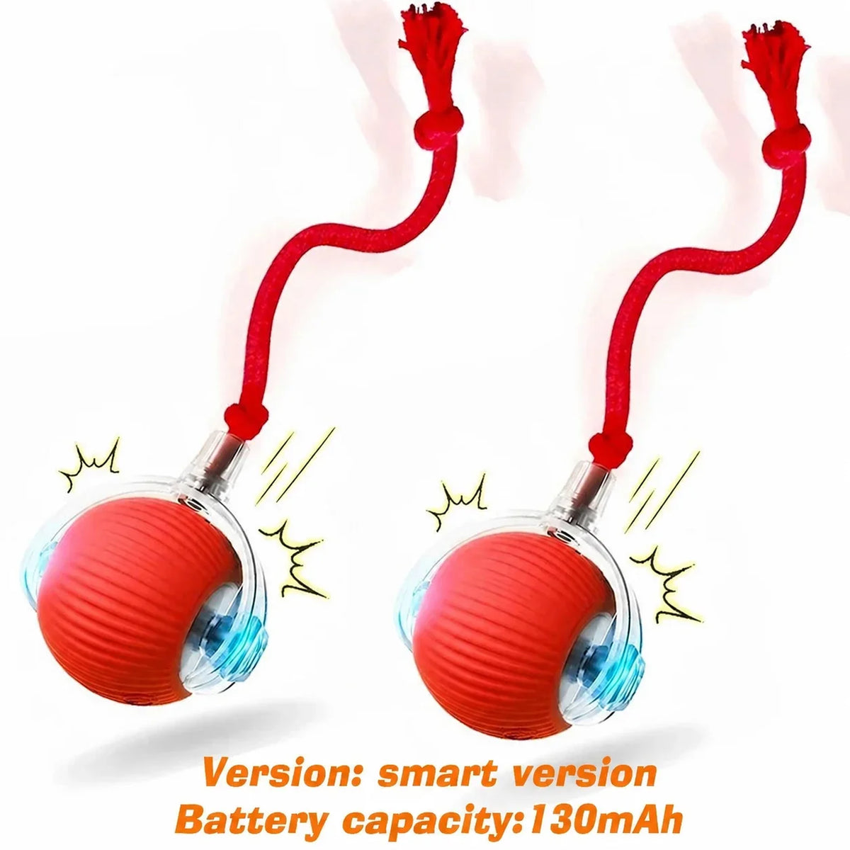 Rechargeable Automatic Rolling Smart Interactive Ball Toy Dogs