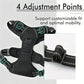 Heavy Duty Reflective Service Dog Harness Front Clip