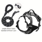Heavy Duty Reflective Service Dog Harness Front Clip