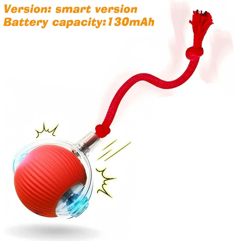 Rechargeable Automatic Rolling Smart Interactive Ball Toy Dogs