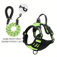 Heavy Duty Reflective Service Dog Harness Front Clip