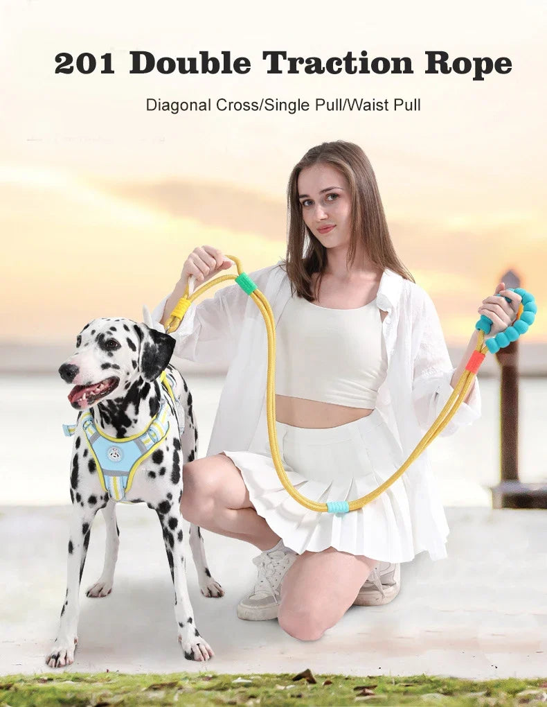 Durable Anti Slip Dog Traction Rope For Walking