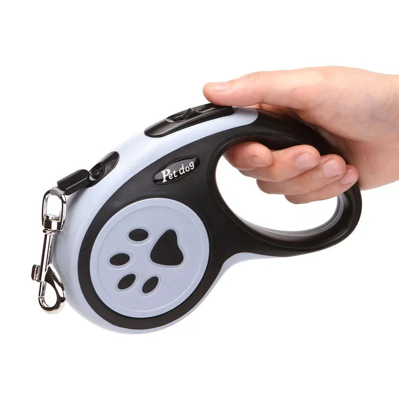 3m 5m Retractable Nylon Dog Leash For Walking