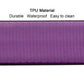 2.5cm Wide Waterproof TPU Dog Collar Adjustable Heavy