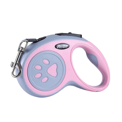 3m 5m Retractable Nylon Dog Leash For Walking